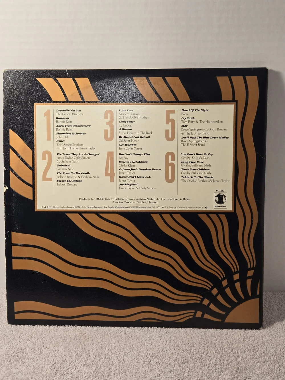 No Nukes Vinyl Record